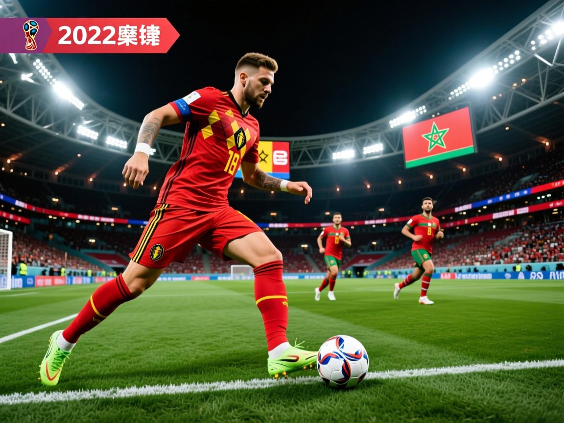 2022年世界杯比利时vs摩洛哥集锦  第2张